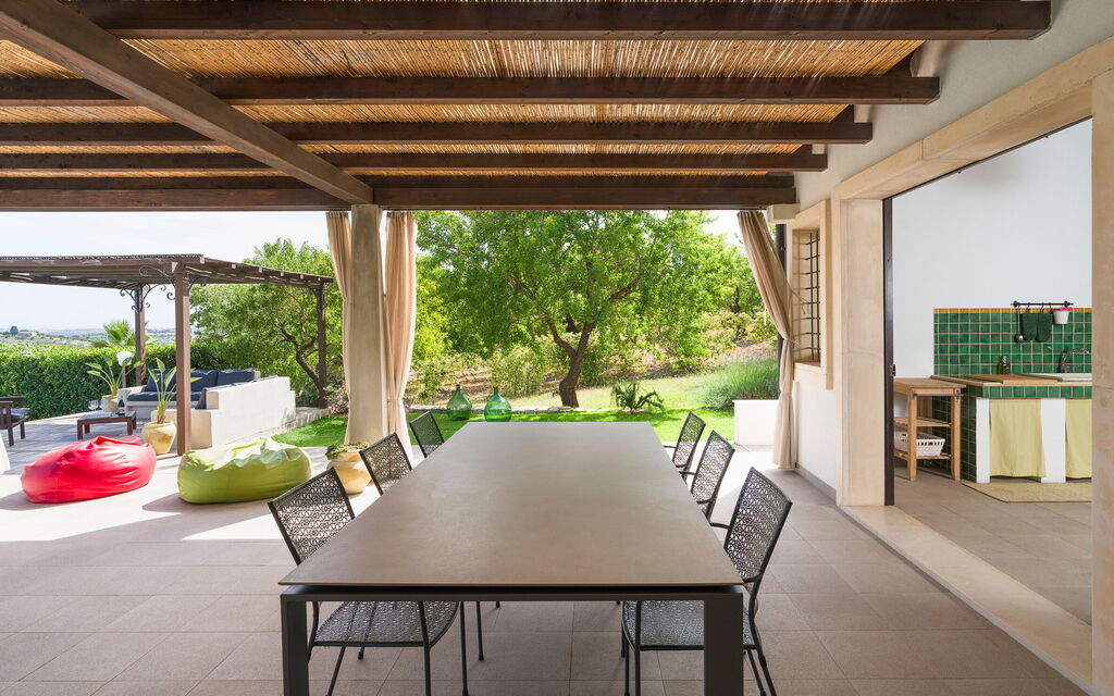 Casa Cortese - Noto, Sicilia: Autunno, Balcone / Terrazza / Patio, Estate, Esterni, Giardino, Primavera