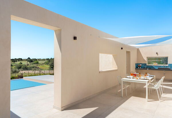 Villa Argento - Rosolini, Sicilia: all'aperto, Autunno, Balcone / Terrazza / Patio, Estate, Esterni, Giardino, Piscina, Primavera