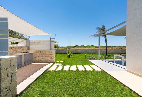 Villa Le Palme - Noto, Sicilia: all'aperto, Autunno, Balcone / Terrazza / Patio, Estate, Esterni, Giardino, Primavera