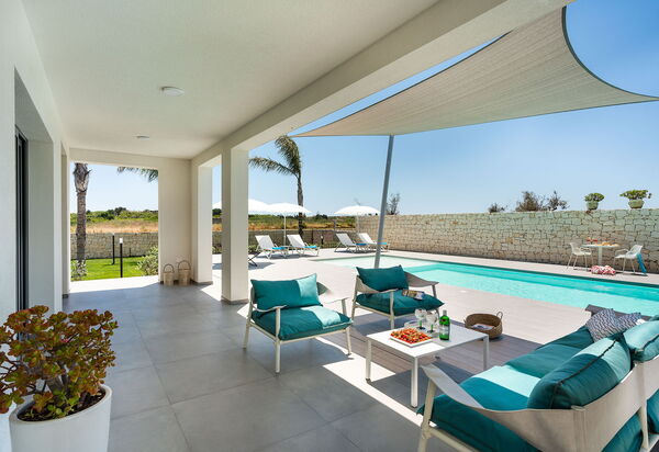 Villa Le Palme - Noto, Sicilia: all'aperto, Autunno, Balcone / Terrazza / Patio, Estate, Esterni, Piscina, Primavera