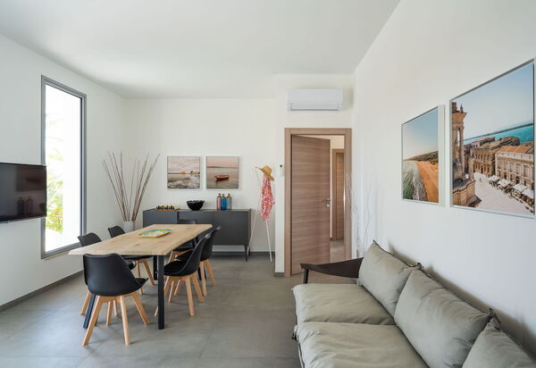 Villa Le Palme - Noto, Sicilia: Autunno, Estate, Primavera, Sala da pranzo, Soggiorno