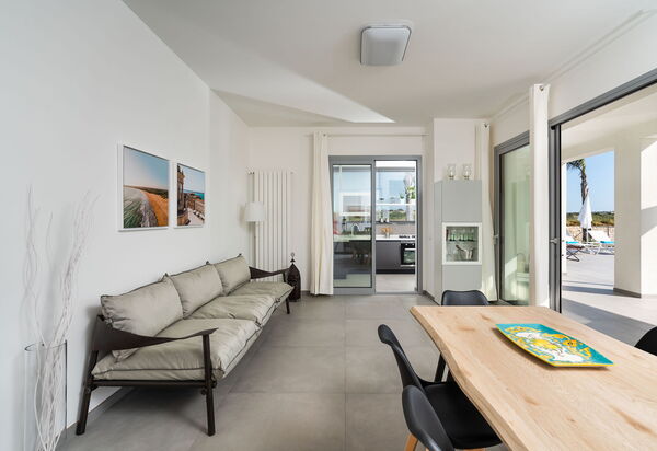 Villa Le Palme - Noto, Sicilia: Autunno, Balcone / Terrazza / Patio, Estate, Primavera, Sala da pranzo, Soggiorno