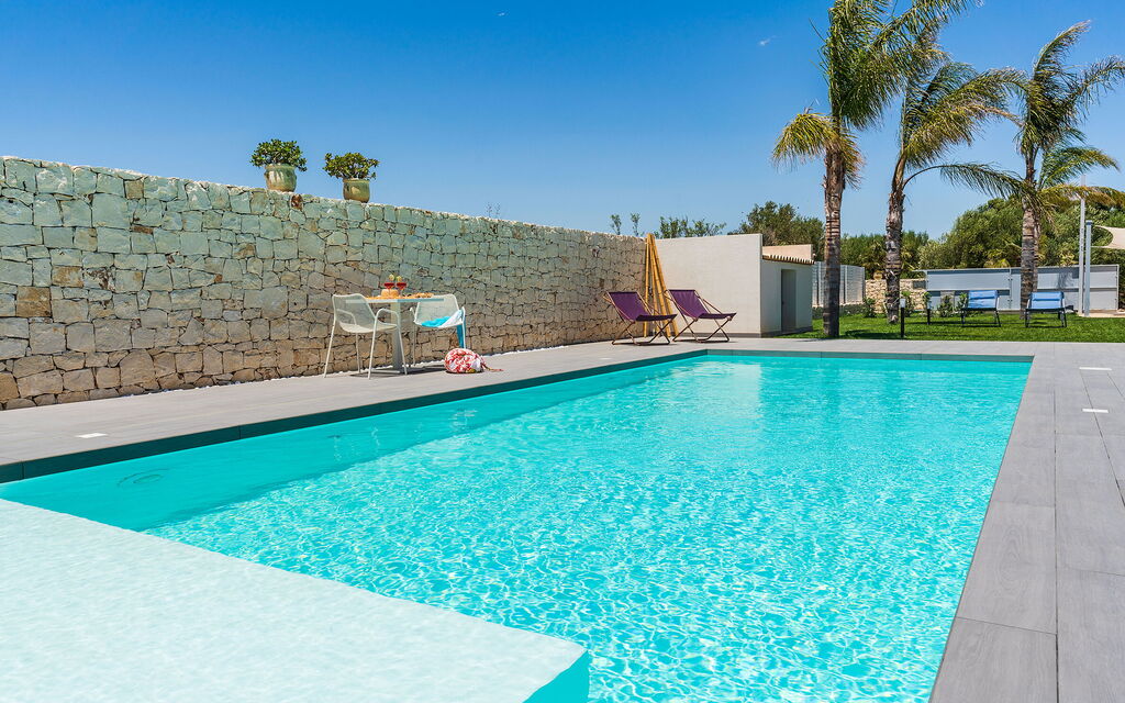 Villa Le Palme - Noto, Sicilia: all'aperto, Autunno, Balcone / Terrazza / Patio, Estate, Esterni, Piscina, Primavera