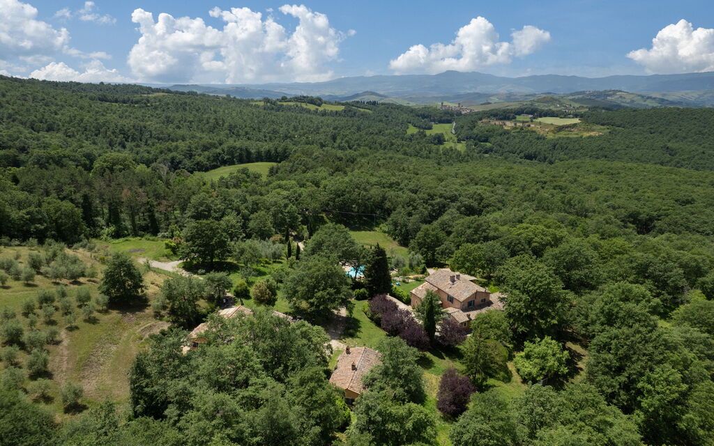 Casale Collina Verde - San Casciano Dei Bagni, Toscana: all'aperto, Autunno, Estate, Esterni, Piscina, Primavera, Vista Panoramica