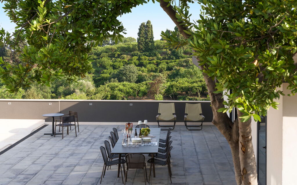 Villa Decoro - Mascali, Sicilia: Autumn, Balcony / Terrace / Patio, Building Exterior, Spring, Summer