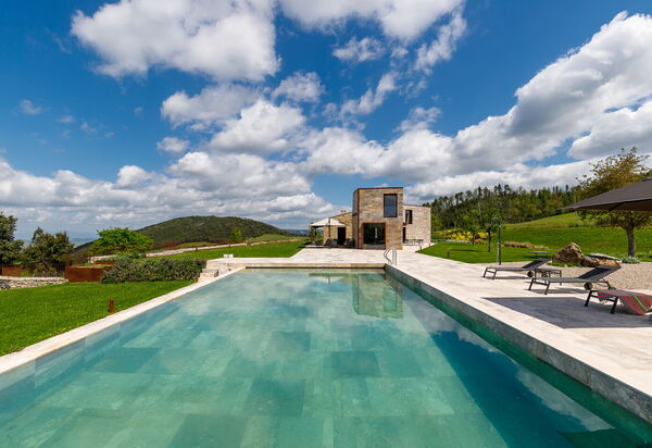 Villa Velari In Volterra With Private Pool, Ac: Autunno, Estate, Giardino, Piscina, Primavera