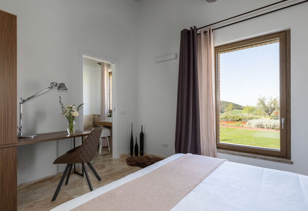 Villa Velari In Volterra With Private Pool, Ac: Autunno, Camera da letto, Inverno, Primavera