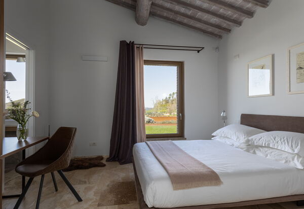 Villa Velari In Volterra With Private Pool, Ac: Autunno, Camera da letto, Inverno, Primavera
