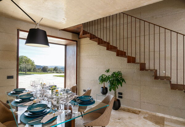 Villa Velari In Volterra With Private Pool, Ac: Autunno, Inverno, Primavera, Sala da pranzo