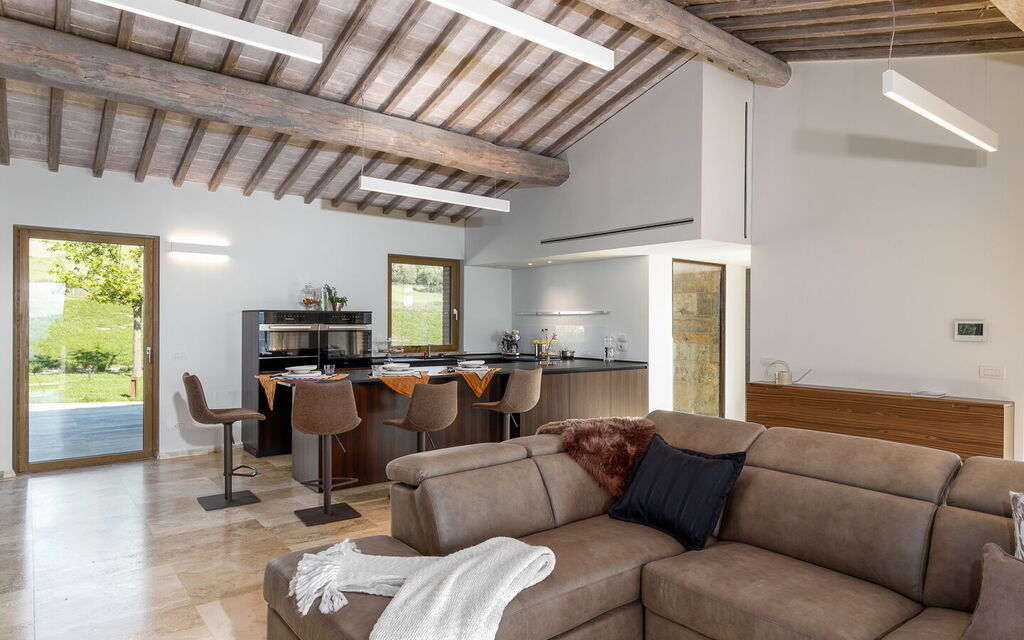 Villa Velari In Volterra With Private Pool, Ac: Autunno, Inverno, Primavera, Soggiorno