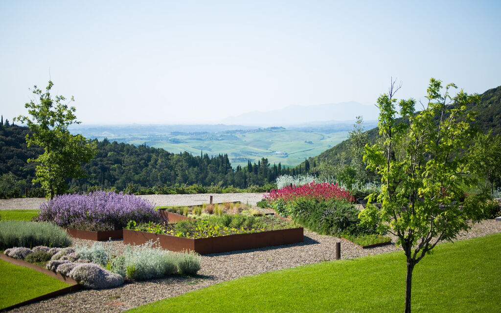 Villa Velari In Volterra With Private Pool, Ac: Autunno, Estate, Giardino, Primavera, Vista Panoramica