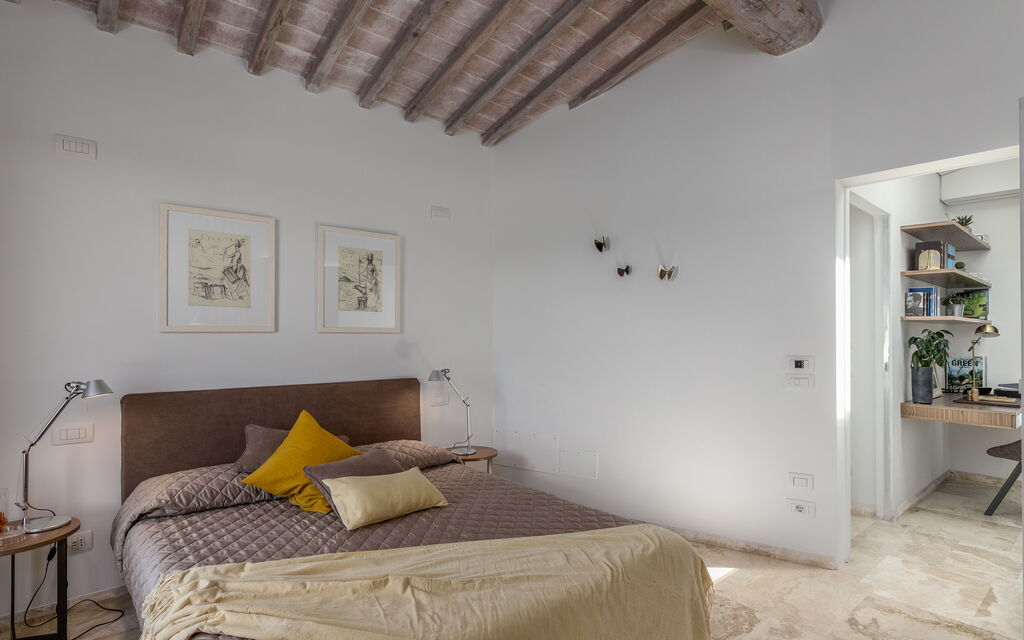 Villa Velari In Volterra With Private Pool, Ac: Autunno, Camera da letto, Inverno, Primavera