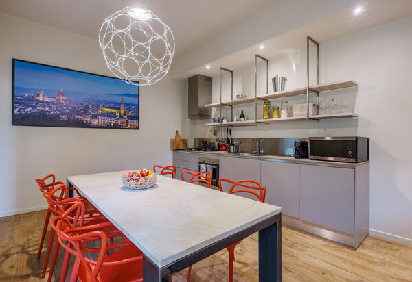 Lucy Florence Charming Modern Apartment Near Piazza Della Libertà: Autumn, Kitchen, Living Room, Spring, Summer