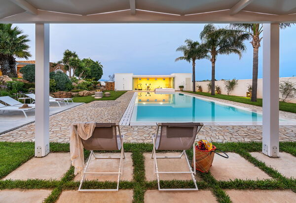 Casa Ocra - Misiliscemi, Sicilia: Autumn, Balcony / Terrace / Patio, Building Exterior, Garden, Outdoor, Pool, Spring, Summer