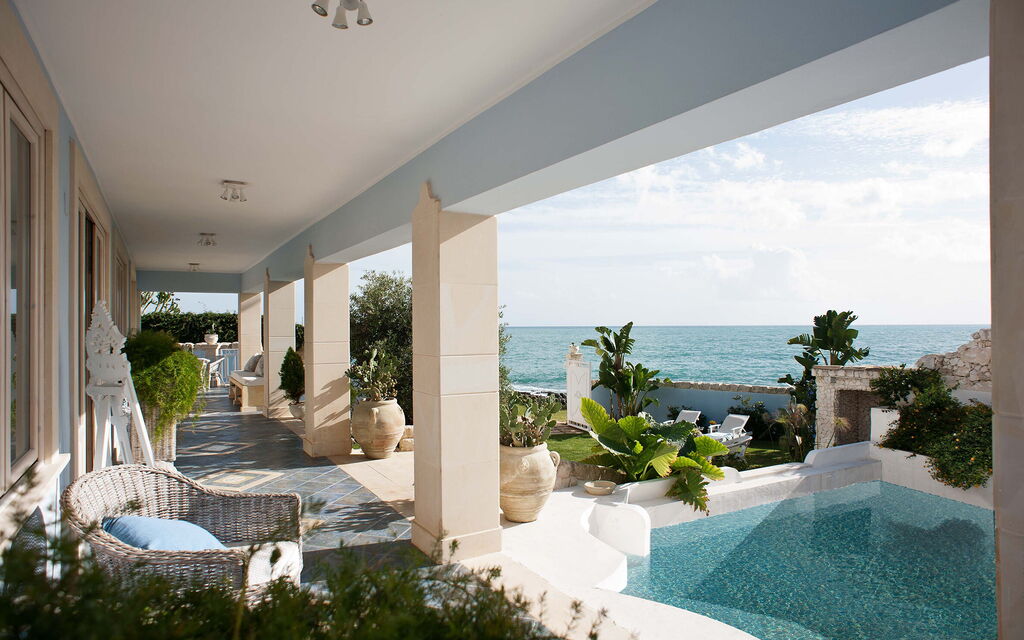 Villa Amena - Siracusa, Sicilia: all'aperto, Autunno, Balcone / Terrazza / Patio, Estate, Esterni, Piscina, Primavera