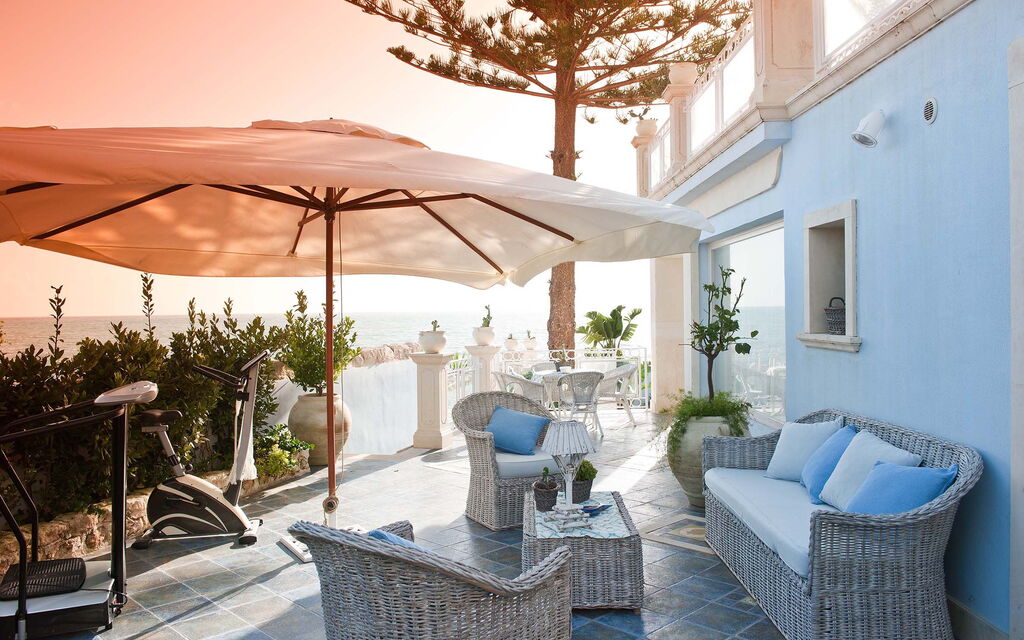 Villa Amena - Siracusa, Sicilia: all'aperto, Autunno, Balcone / Terrazza / Patio, Estate, Esterni, Primavera, Vista Panoramica