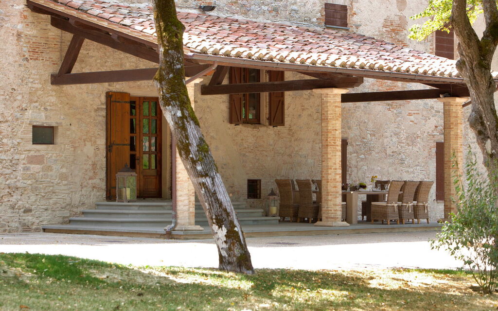 Villa Pietraverde - Gubbio, Umbria: all'aperto, Autunno, Balcone / Terrazza / Patio, Estate, Esterni, Giardino, Primavera
