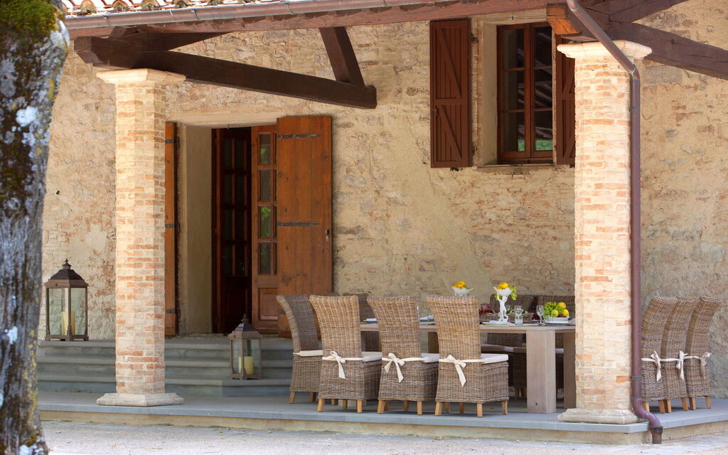 Villa Pietraverde - Gubbio, Umbria: all'aperto, Autunno, Balcone / Terrazza / Patio, Estate, Esterni, Primavera