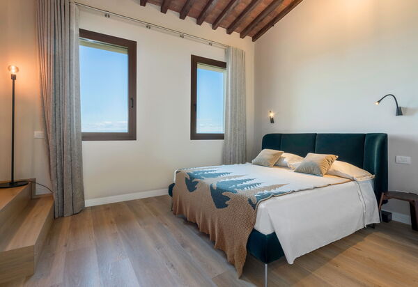 Correggiolo Spereto Apartment With Pool, Montaione: Autunno, Camera da letto, Estate, Primavera