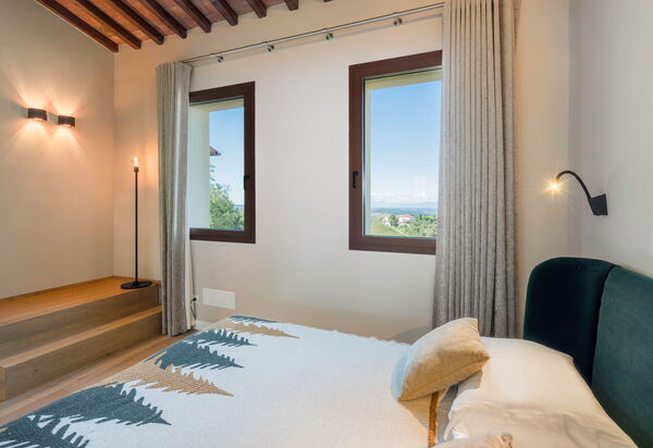 Correggiolo Spereto Apartment With Pool, Montaione: Autunno, Camera da letto, Estate, Primavera