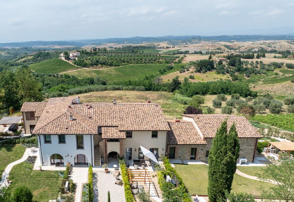 Correggiolo Spereto Apartment With Pool, Montaione: Autunno, Entrata Principale, Estate, Primavera