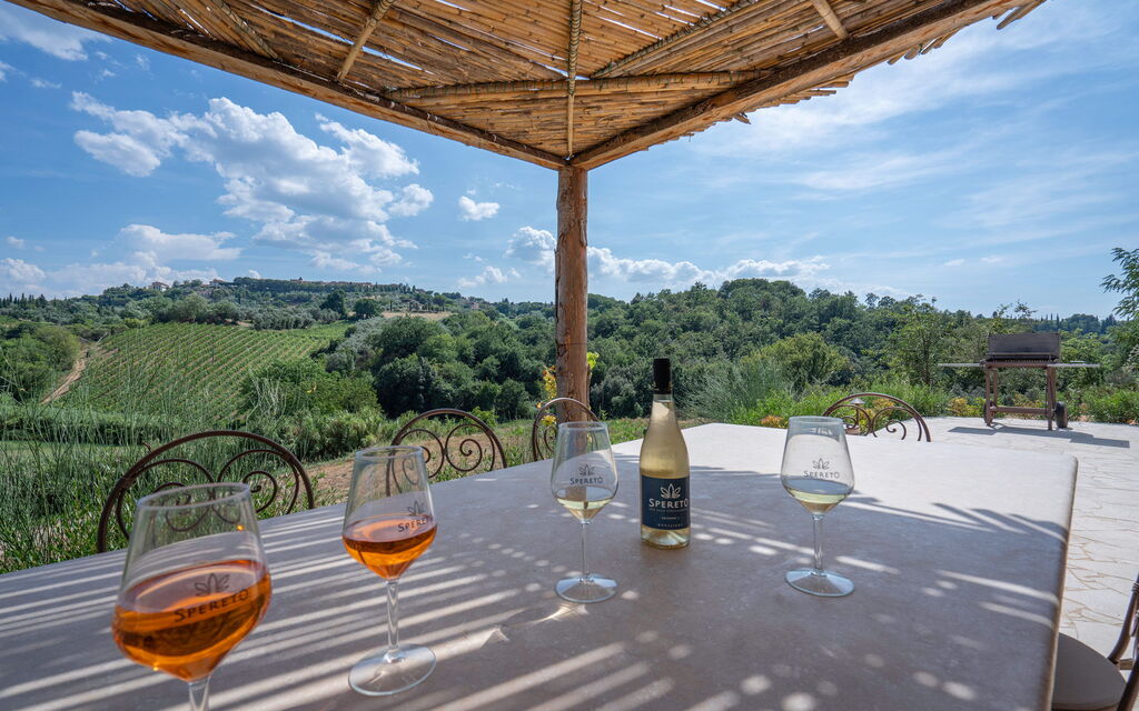 Correggiolo Spereto Apartment With Pool, Montaione: Autunno, Estate, Piscina, Primavera