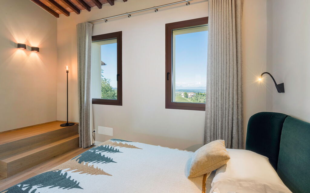 Correggiolo Spereto Apartment With Pool, Montaione: Autunno, Camera da letto, Estate, Primavera