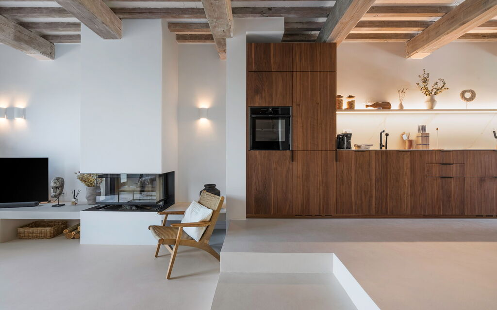 Coratina Spereto Apartment with Pool, Montaione: Autumn, Kitchen, Living Room, Spring, Summer